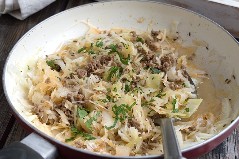 Kapuska - Türkische Weißkohlpfanne
