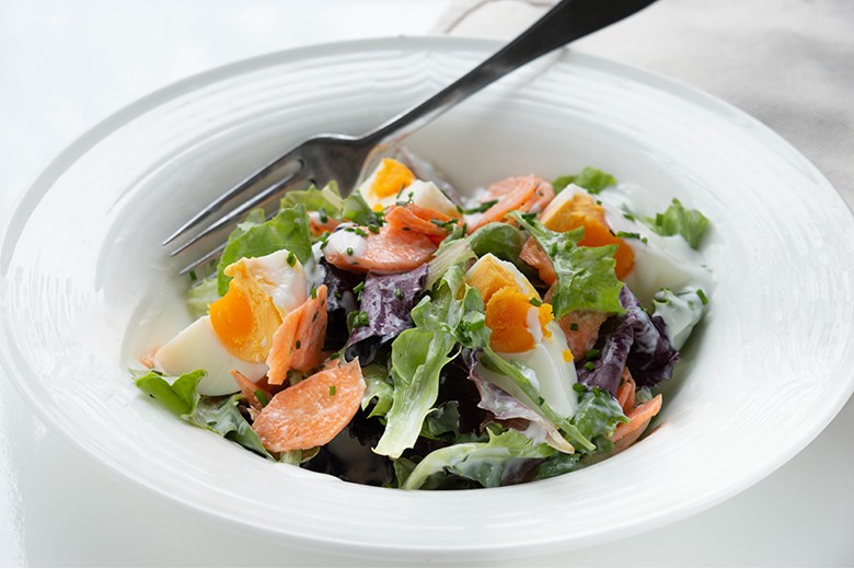 Schinken-Eier-Salat