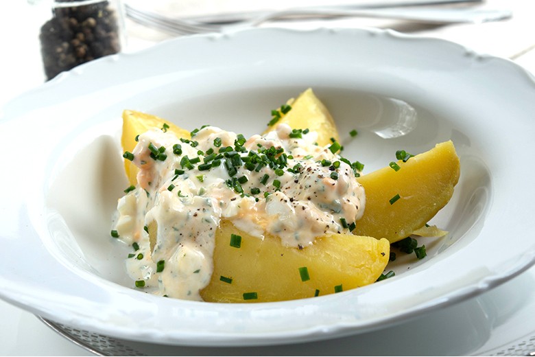 Kartoffeln mit Quark