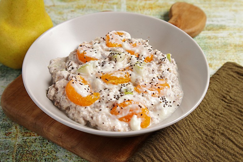 Porridge mit Obst