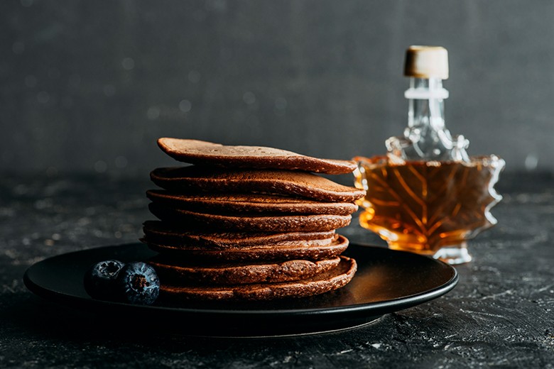 Schokoladen-Pancakes