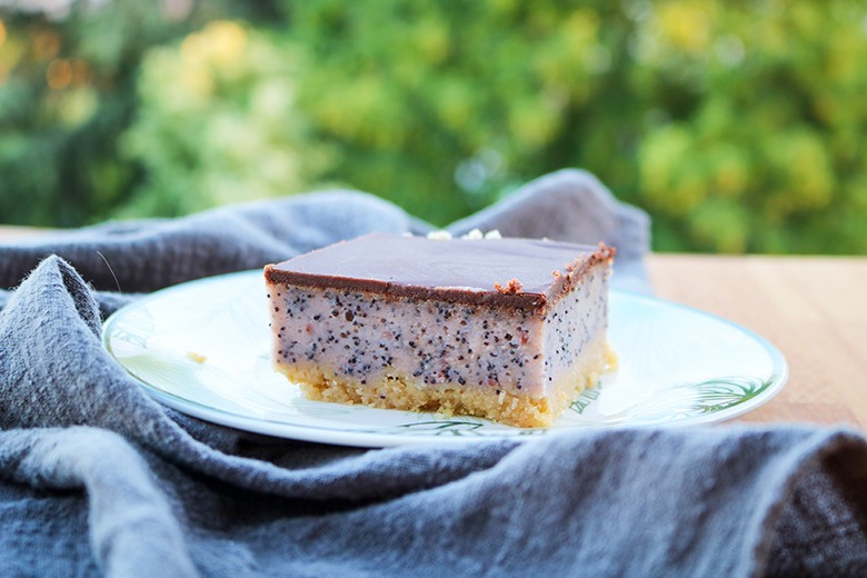 Cheesecake-Cubes mit Himbeere
