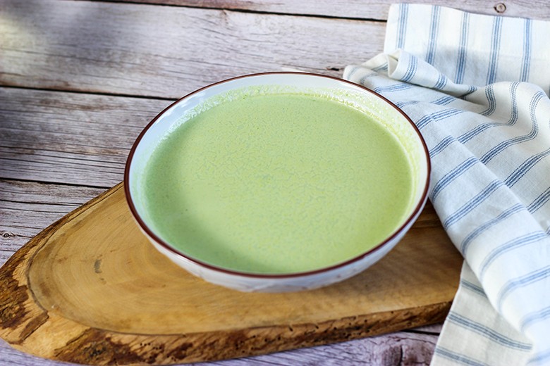 Salatcremesuppe