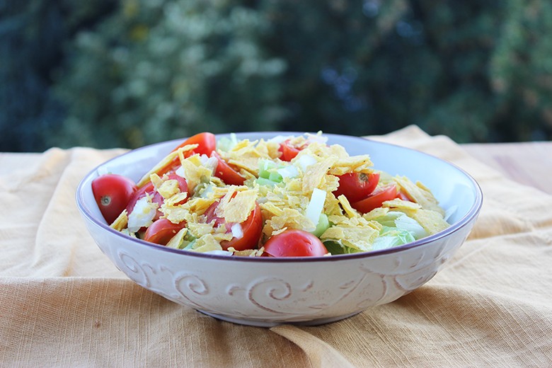 Brotchips-Salat