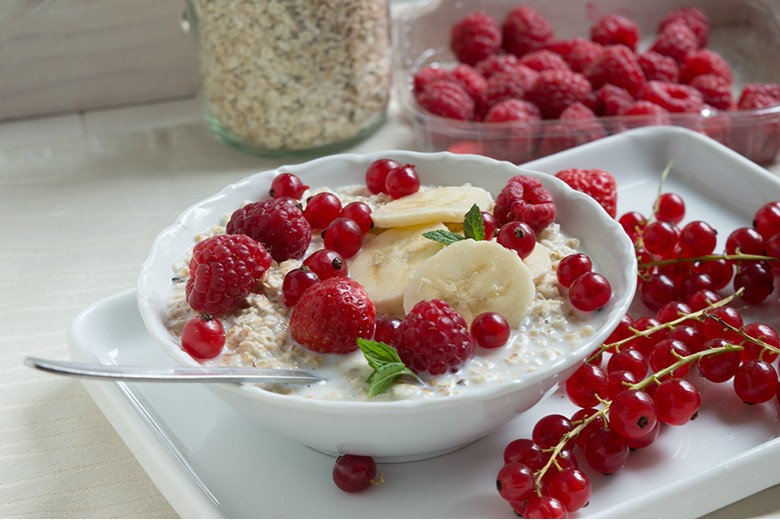 Beeren-Porridge