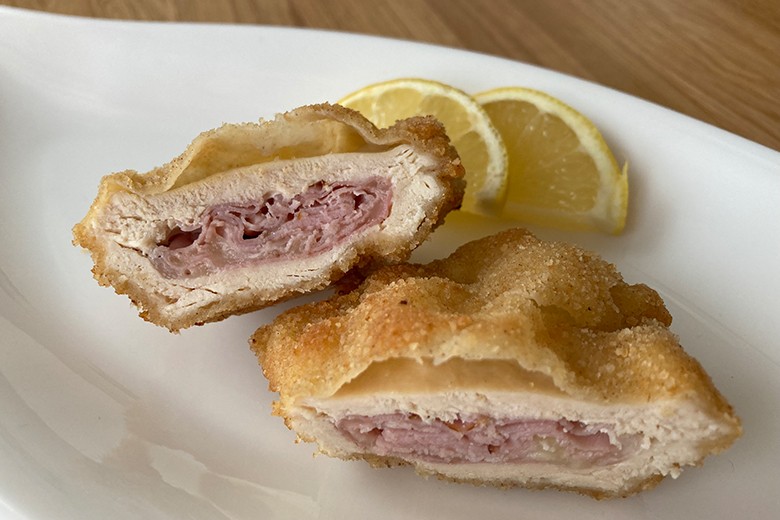 Hühner Cordon bleu