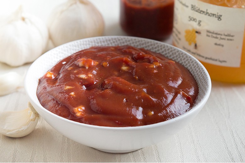 Feurige Honig-Sauce