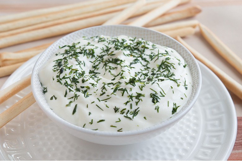 Dill-saure Sahne-Sauce