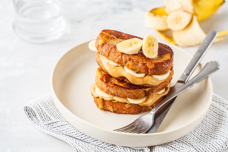 French Toasts mit Erdnussbutter