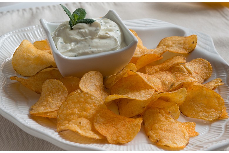 Mikrowellen-Chips mit Minz-Dip