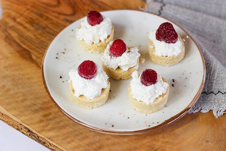 Süße Quark-Canapés