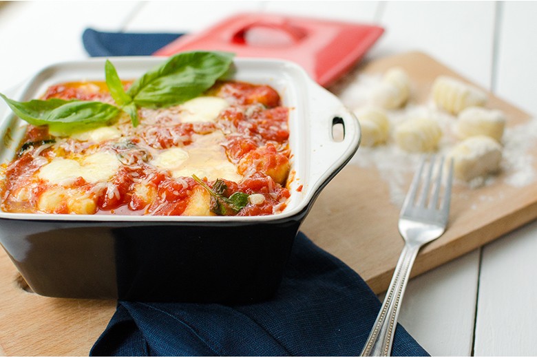 Gnocchiauflauf nach italienischer Art
