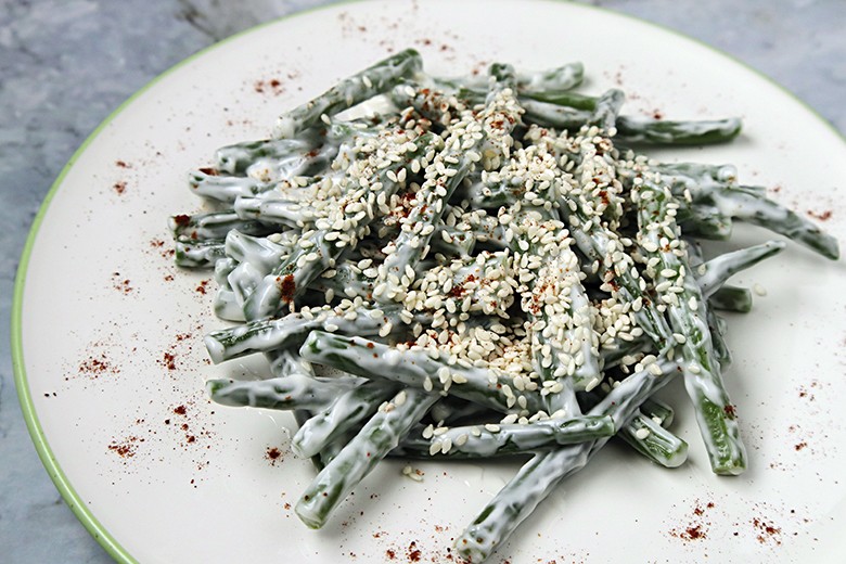 Japanischer Bohnensalat