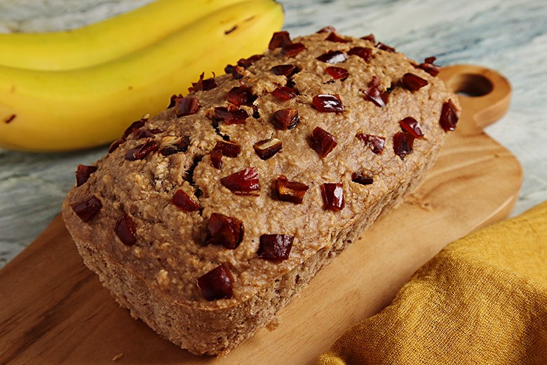 Dattel-Bananenbrot
