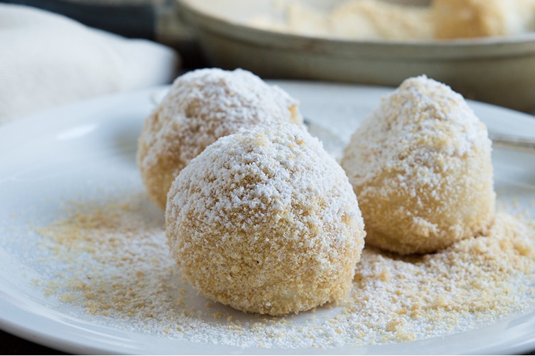 Einfache Pflaumenknödel