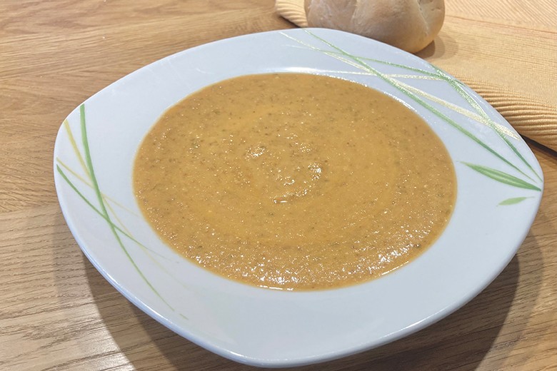 Linsen-Möhren-Suppe