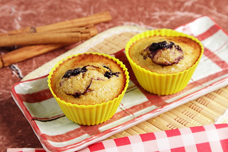 Blaubeer-Frühstücksmuffins