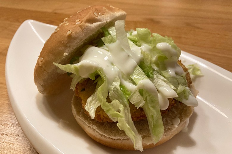 Vegetarischer Burger