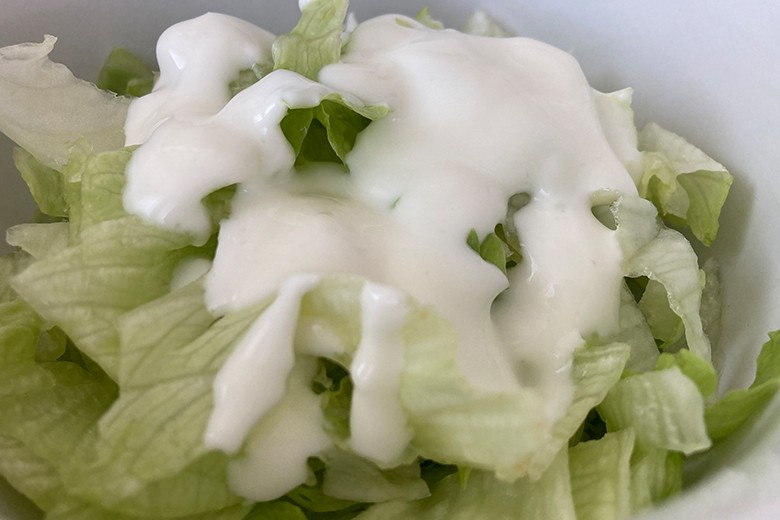 Einfaches Joghurtdressing
