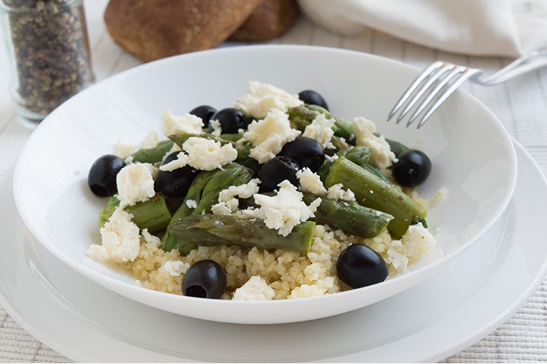Couscous mit Spargel