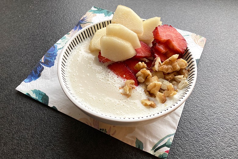 Smoothie-Birnen-Schale