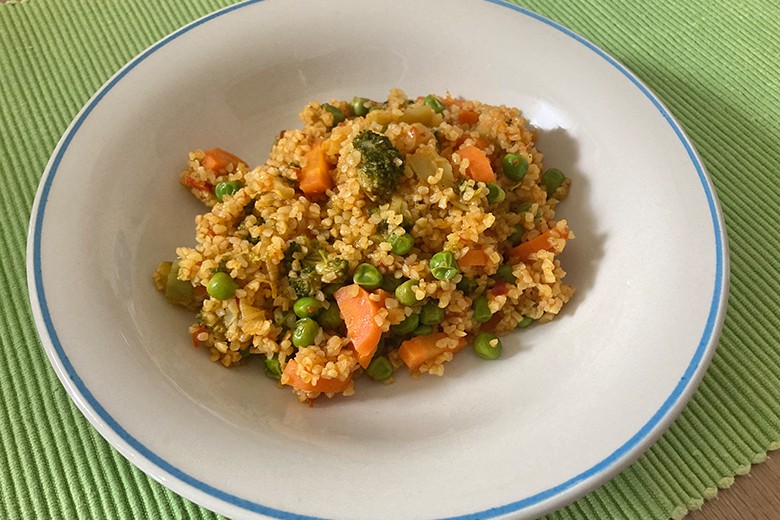 Bulgur-Gemüse-Pfanne