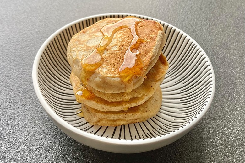 Erdnussbutter Pancakes