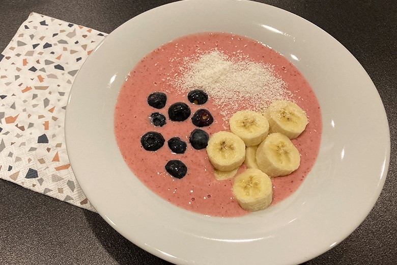 Erdbeer-Joghurt-Schale