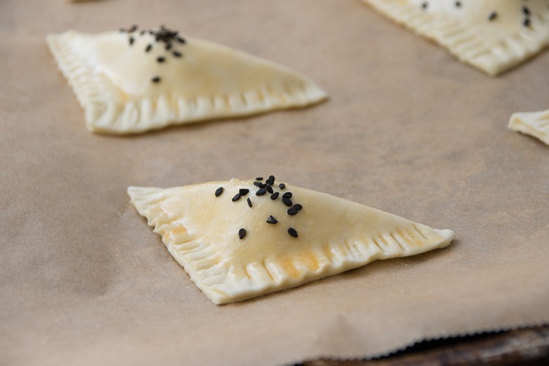 Pikante Blätterteigtaschen