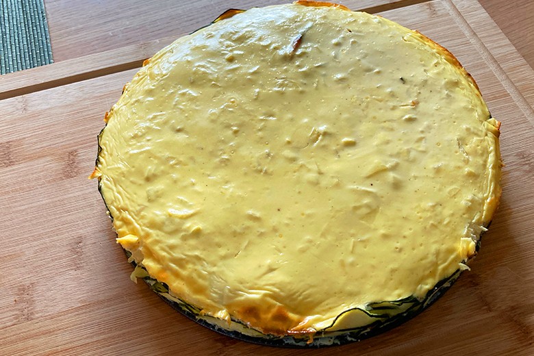 Cremige Zucchini-Tortilla