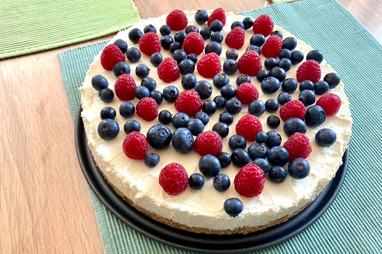 Quarktorte ohne Backen