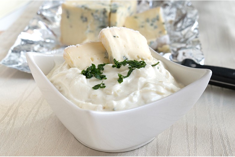 Blauschimmelkäse-Dip