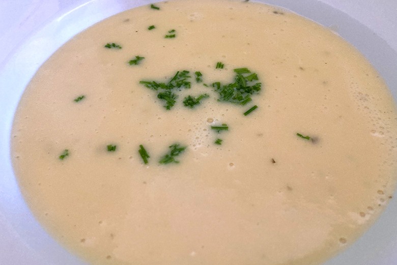 Einfache Kartoffelcremesuppe