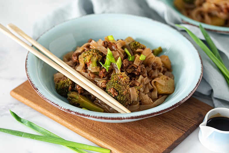 Chinapfanne mit Hackfleisch