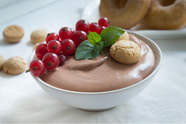 Schoko-Amaretto-Mousse