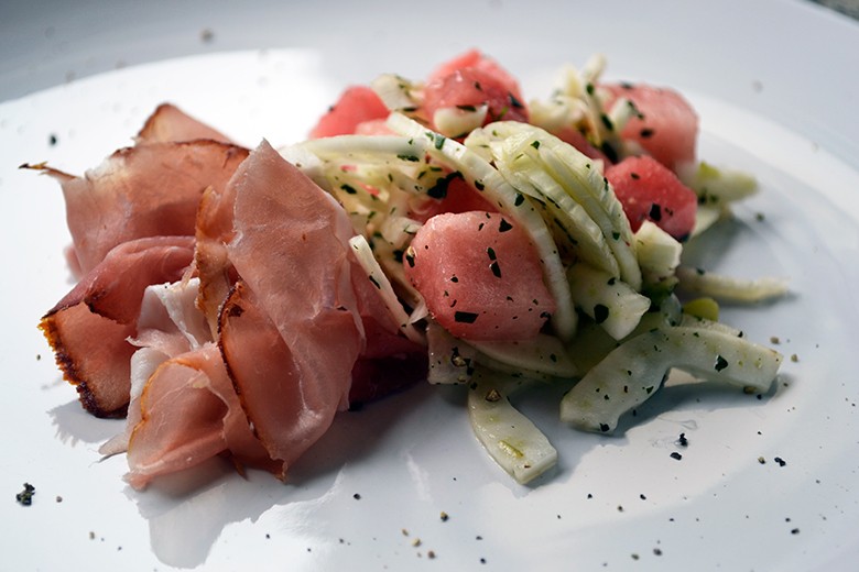Melonen-Fenchel-Salat