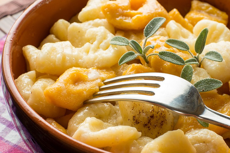 Vegane Salbeignocchi