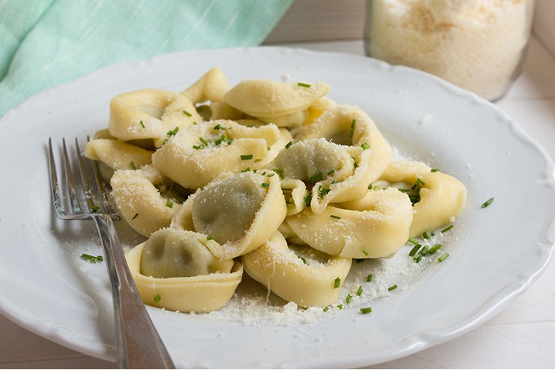 Tortellini mit Artischockenfüllung