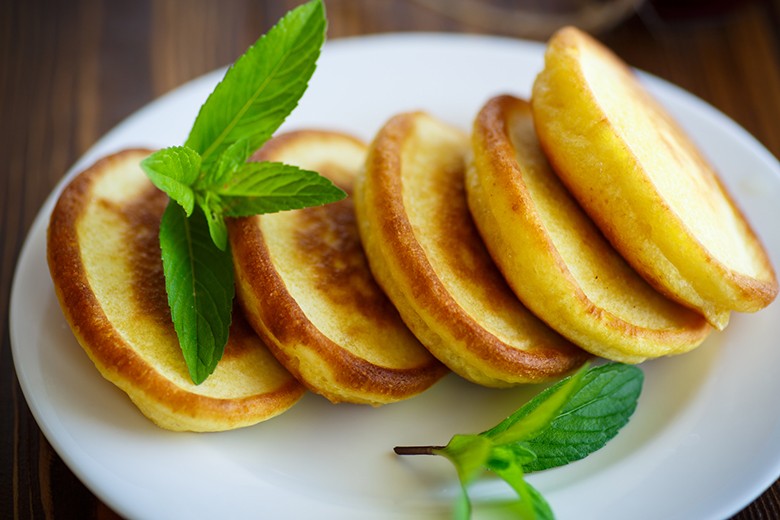 Pancakes mit Joghurt