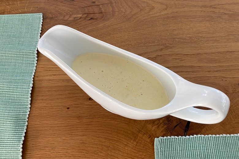 Zitronen-Sahnesauce
