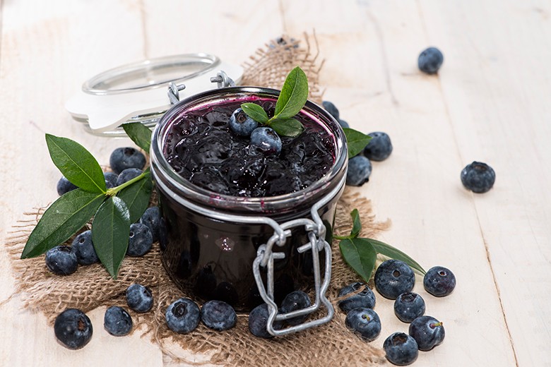 Blaubeeermarmelade