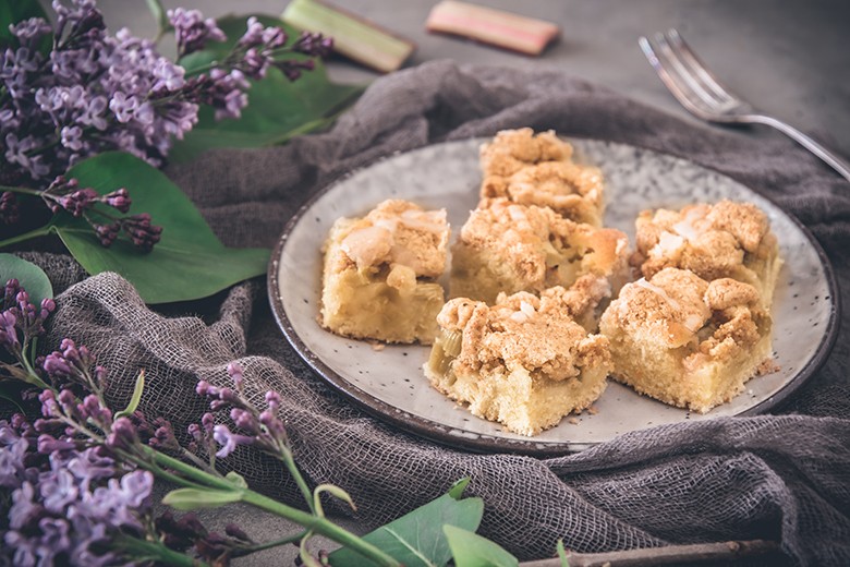 Rhabarber-Apfel-Kuchen