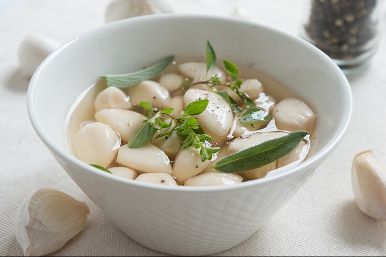 Pikanter Knoblauch