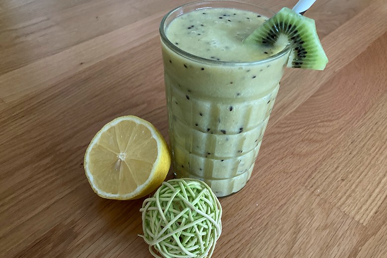 Kiwi-Vanille-Drink