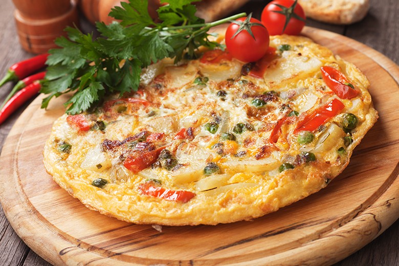 Gemüsetortilla