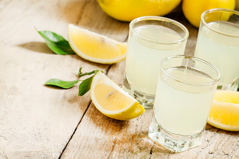 Selbstgemachter Limoncello