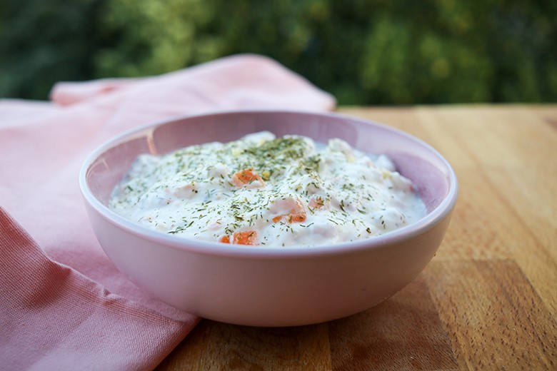Lachscreme mit Frischkäse