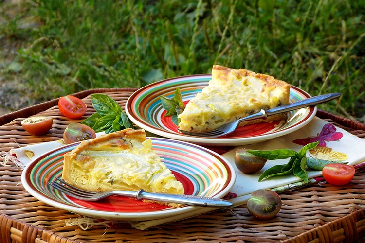 Zucchini-Quiche