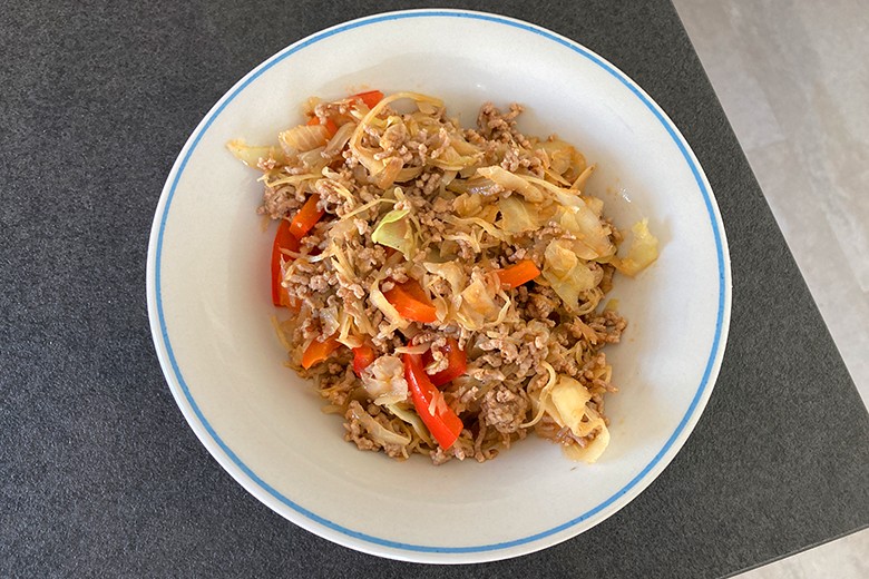 Kohl-Hackfleisch-Pfanne