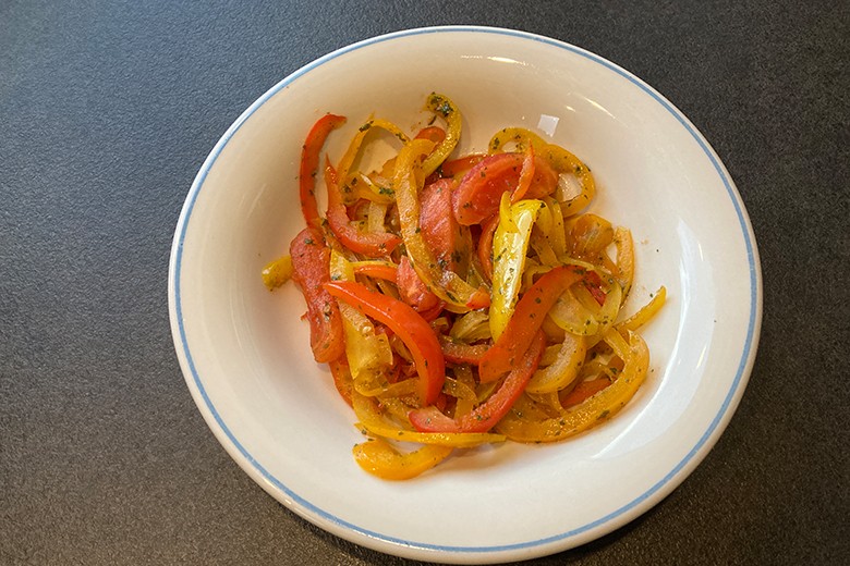 Paprikagemüse süß-sauer